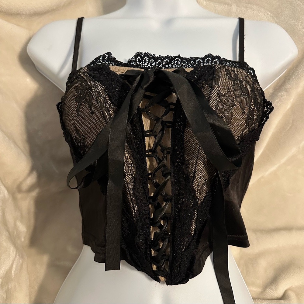 Cider | Corset with Lace-Up Detail